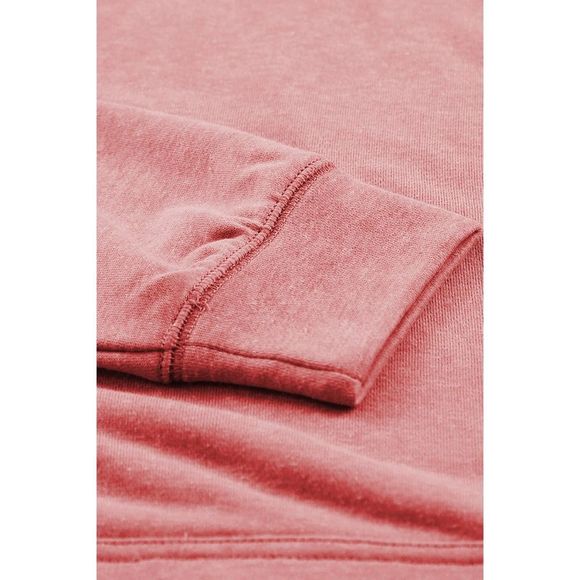 Azura Exchange  Mineral Wash Kangaroo Pocket Drawstring Pullover Hoodie - Picture 8 of 15